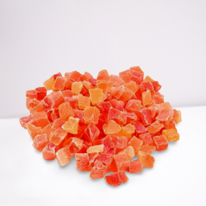 Dried Diced Papaya Low Sugar- 2Lbs