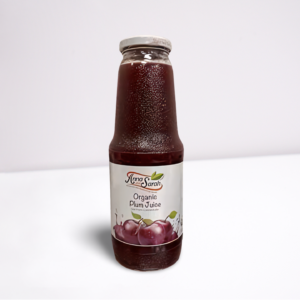 Organic Plum Juice 33.8 oz - USDA Certified Pure Juice