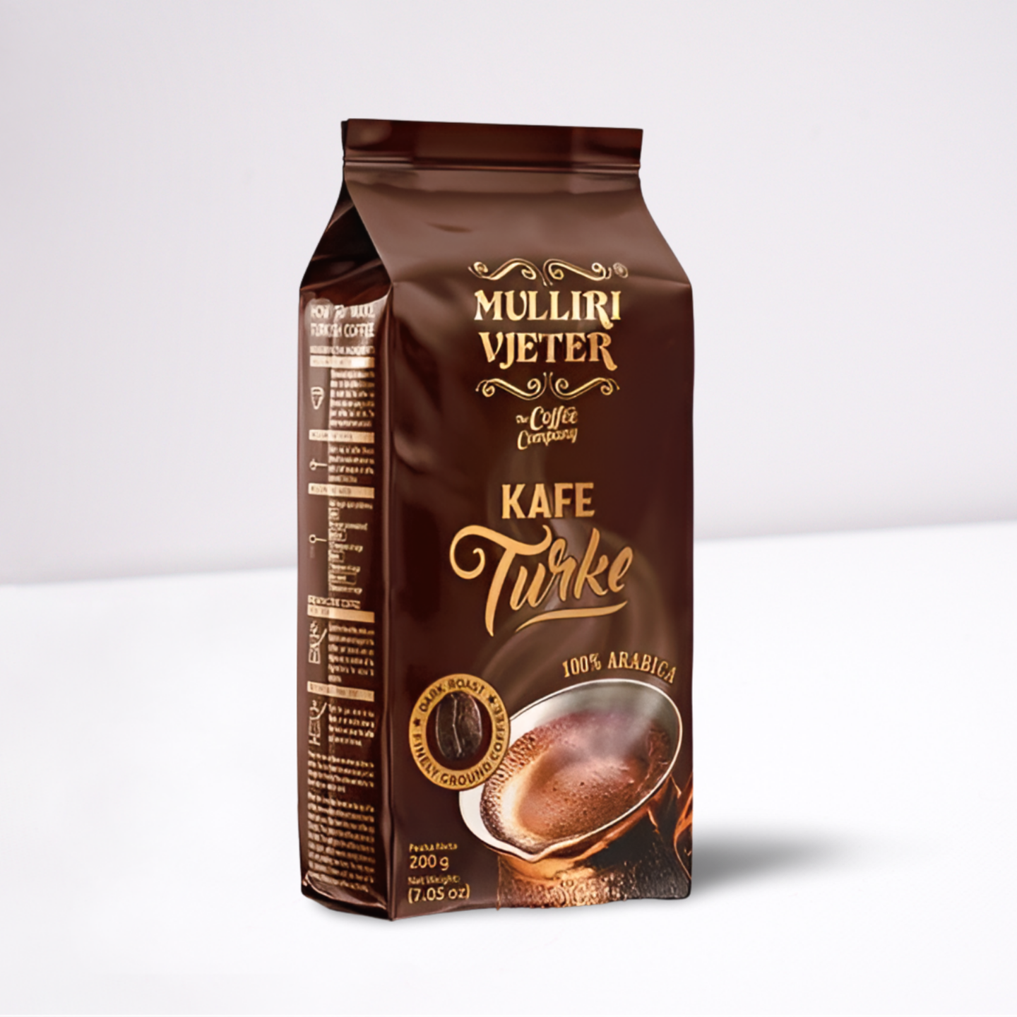 Authentic Mulliri i Vjeter Turkish Coffee - Bold and Aromatic Flavor