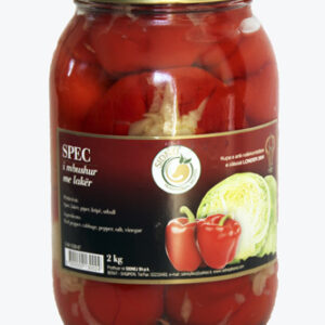 Sidnej Red Peppers Stuffed & Cabbage